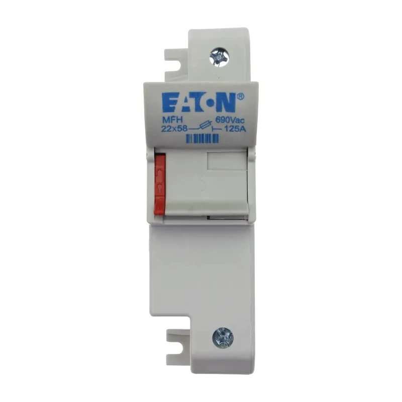 Eaton 100A Rail Mount Fuse Holder, 1-Pole, 690V AC CH221DU