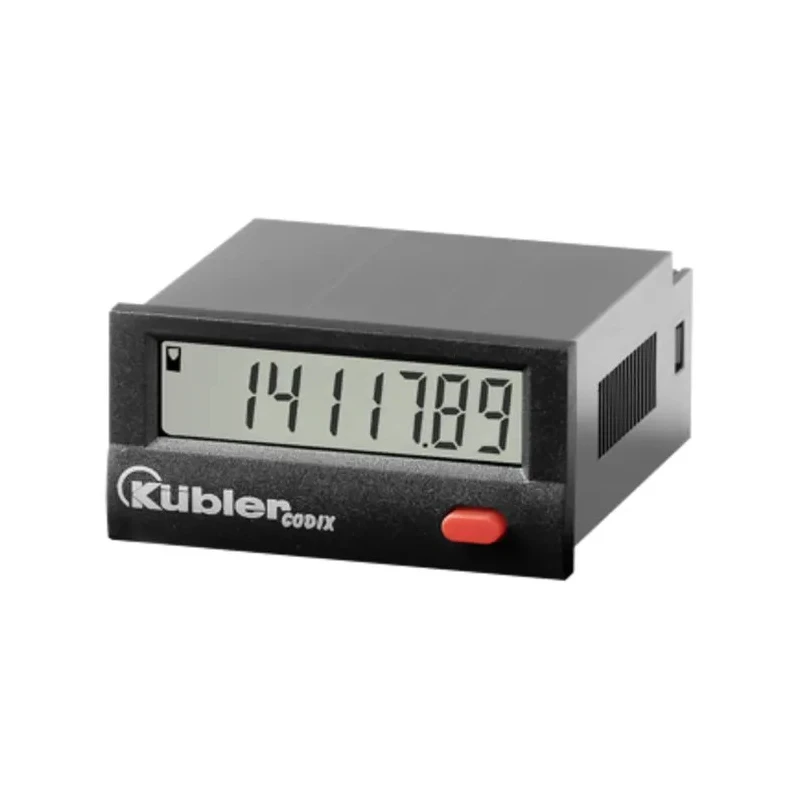 Kubler CODIX 141 7 Digit LCD Hour Meter Counter with EEPROM Storage and Transistor Output 6.141.012.300