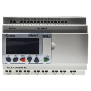 Crouzet Millenium 3 Series Logic Module 12-Input Analogue Digital Inputs 8 Outputs Relay 24VDC 8A 88974051