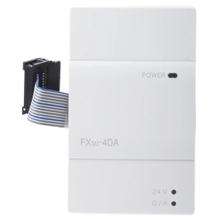 Mitsubishi Electric FX3U Series PLC I/O Module for Use with MELSEC FX Series, 5-24 V dc 