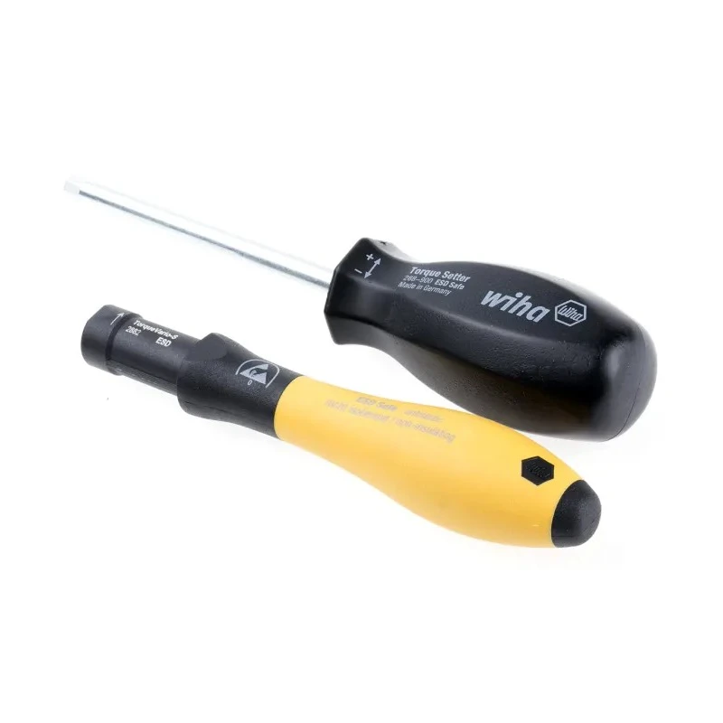 Wiha Adjustable Torque Screwdriver 0.4 To 1.0 Nm 4 mm Drive ESD Safe ±6 % Accuracy 26629