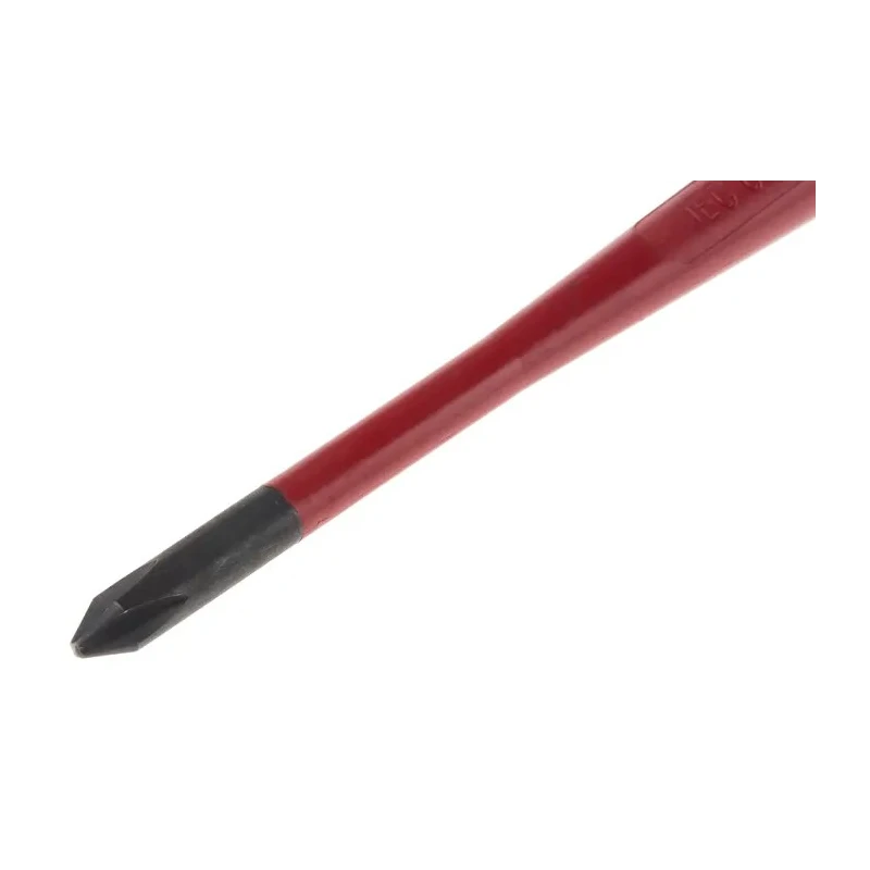 Wiha Insulated Screwdriver PH1 Tip 80 mm Blade Bi-Material Handle VDE/1000V Approved 191mm Overall 10136