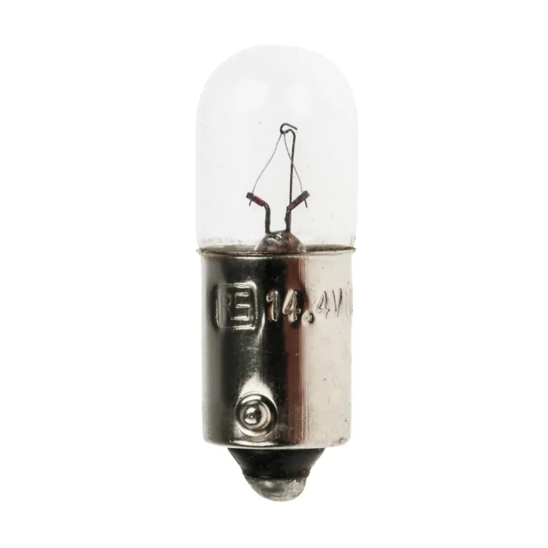 RS PRO BA9S Clear Indicator Light 14.4V 100mA 3000h Lifespan BA9S