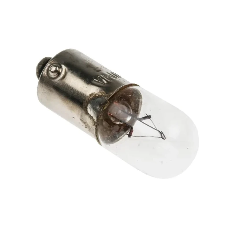 RS PRO BA9S Clear Indicator Light 14.4V 100mA 3000h Lifespan BA9S