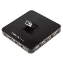 NewLink 13 Port USB 2.0 USB Hub with 12 Horizontally Mounted and 1 Foldable Vertical Ports, 140mm Depth, 85mm 706-7110