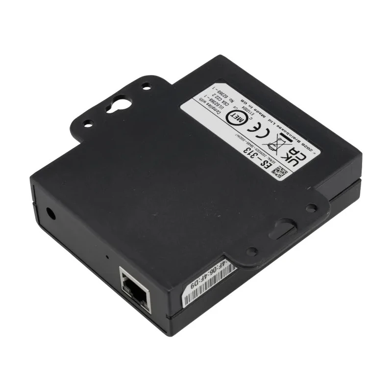 Brainboxes Adapter Serial Device Server 2 Ports 5 to 30 V DC Nominal Supply Voltage, 1Mbps Baud Rate ES-313