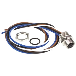 HARTING Sensor Actuator Cable Female 4 Way M12 to Unterminated 4 Way Free End 500 mm 21033112400