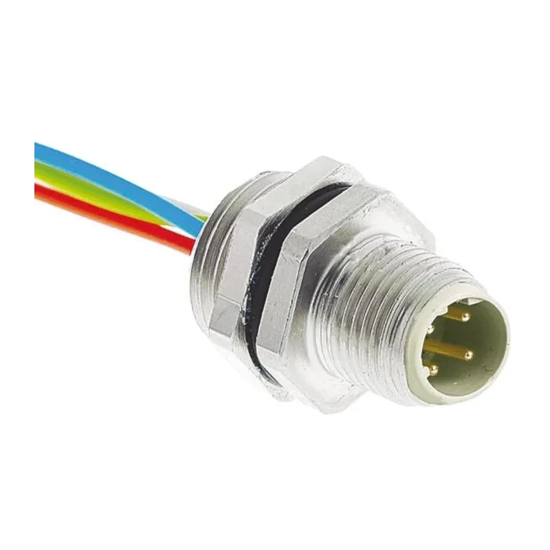 HARTING Sensor Actuator Cable Male 4 Way Straight to 4 Way Unterminated 500 mm 21033711403