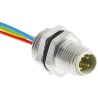HARTING Sensor Actuator Cable Male 4 Way Straight to 4 Way Unterminated 500 mm 21033711403