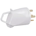 Legrand 20A 400V Europe Mains Connector Grey Cable Polymer Screw 0 556 37