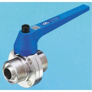 RS PRO Stainless Steel Butterfly Valve Ethylene Propylene Diene Monomer Disc 38.1 mm 265-3735