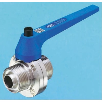 RS PRO Stainless Steel Butterfly Valve Ethylene Propylene Diene Monomer Disc 38.1 mm 265-3735