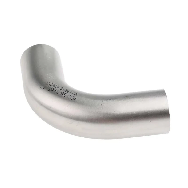 RS PRO Stainless Steel Pipe Fitting Elbow 25.4 mm, 90° Plain Bend Long, Grade 316L, Hygienic Processing, 265-4047