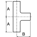 RS PRO Stainless Steel Pipe Fitting T Equal Tee Solder 265-4233