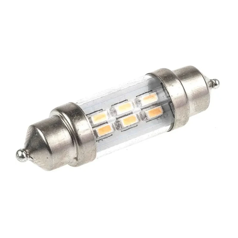 JKL Components LED Car Bulb 12W 6000K Cool White Festoon Shape LE-0909-11CW