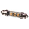 JKL Components LED Car Bulb Festoon Shape 12 V, 12 W, 6000K Warm White LE-0909-11WW