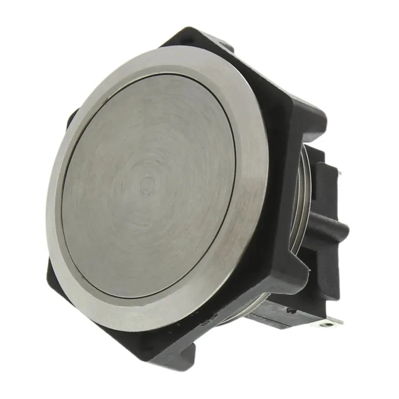 Bulgin Push Button Switch, Momentary, Panel Mount, 27.7 mm Cutout, SPDT, Stainless Steel, IP68, 250V AC, 5A MP0050