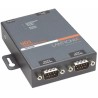 Lantronix Serial Device Server Dual-Port, 921.6 kbps Baud Rate, 9-30 V dc UD2100002-01