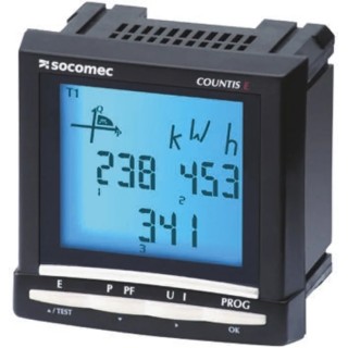 Socomec 3 Phase Digital Energy Meter LCD Display 4850 3011