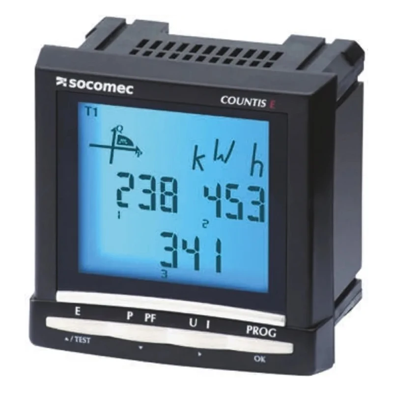 Socomec 3 Phase Digital Energy Meter LCD Display 4850 3011