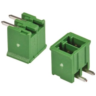 TE Connectivity Buchanan Series Pluggable Terminal Block, 2-Contact, 3.5 mm Pitch, 1 Row, 284512-2