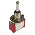 TE Connectivity Panel Mount Toggle Switch SPDT On-Off-On 5A 28V dc 125V ac Gemini A Series 5-1825137-2
