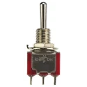 TE Connectivity Panel Mount Toggle Switch SPDT On-Off-On 5A 28V dc 125V ac Gemini A Series 5-1825137-2