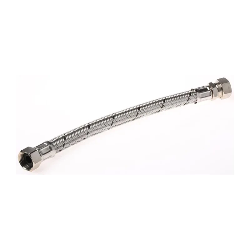 RS PRO Hose Assembly, Female G 1/2 in Female BSPP, 12 bar Pressure, 300 mm Length, Brass and EPDM Material 711-8451