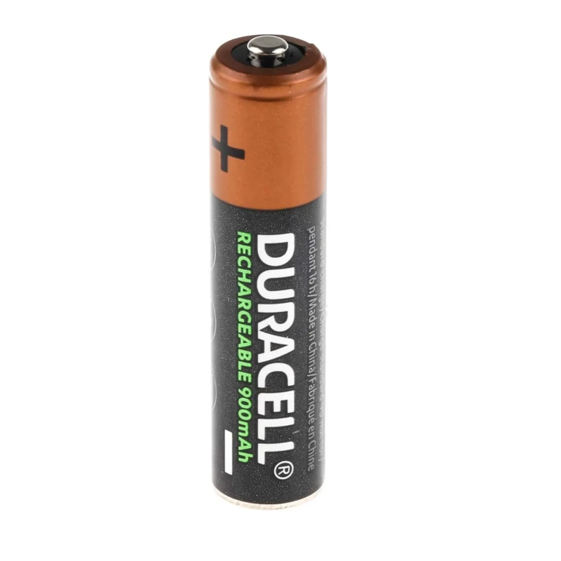 Duracell Rechargeable NiMH AAA Battery 1.2V 800mAh Duracell Recharge Ultra HR03 P4 PRE RS