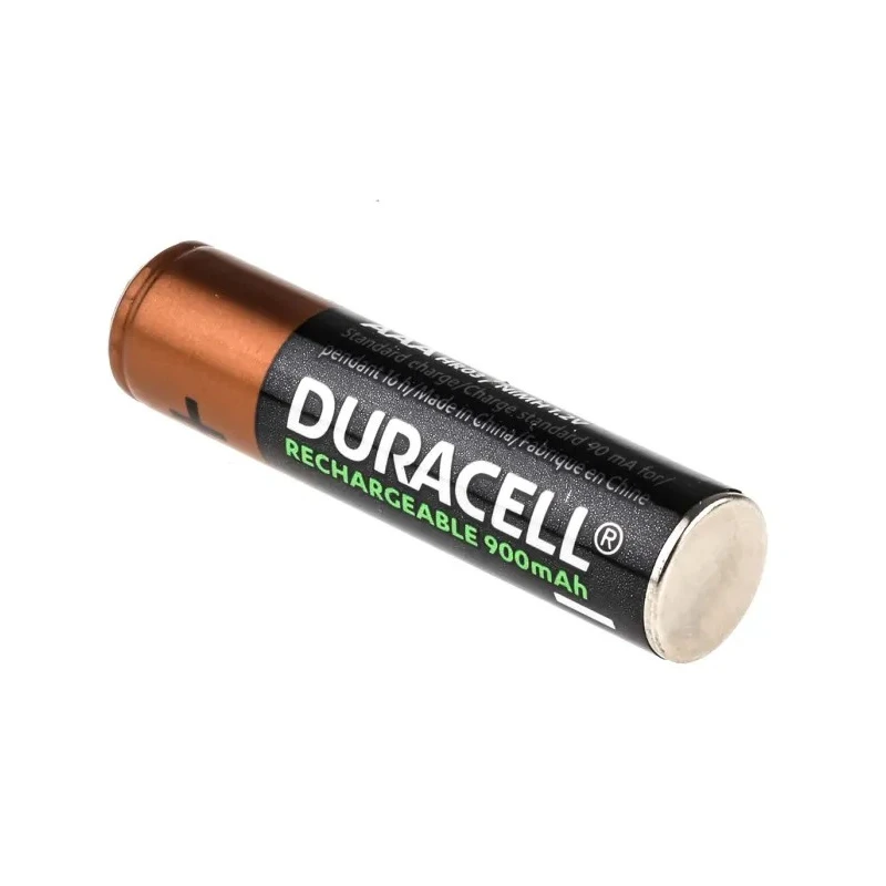 Duracell Rechargeable NiMH AAA Battery 1.2V 800mAh Duracell Recharge Ultra HR03 P4 PRE RS