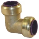 Pegler Yorkshire Brass Pipe Fitting Compression Compression Elbow Female BSP 15 mm to Female Metric 15 mm 65516