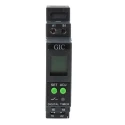 GIC Multifunction DIN Rail Timer Relay 1-Contact 240 V dc 24 V ac 240 V ac 0.1 s to 999 h V0DDT