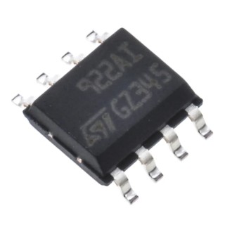 STMicroelectronics Operational Amplifier Dual Channel 4 MHz Gain Bandwidth Product, 8-Pin SOIC Package TS922AIDT