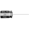 Nichicon Aluminium Capacitor 470 nF, 350V dc, Radial Through Hole PC Pin UPW2VR47MPD