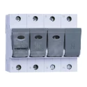 Mersen 63A Bottle Fuse Holder, 3P-Pole for D02 Compatible Fuse Size, 400V AC E1012602 / 05863.063100