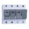 Mersen 63A Bottle Fuse Holder, 3P-Pole for D02 Compatible Fuse Size, 400V AC E1012602 / 05863.063100