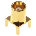 TE Connectivity Coaxial Connector Through Hole MCX 50 Ω Straight Body Solder 829558-4