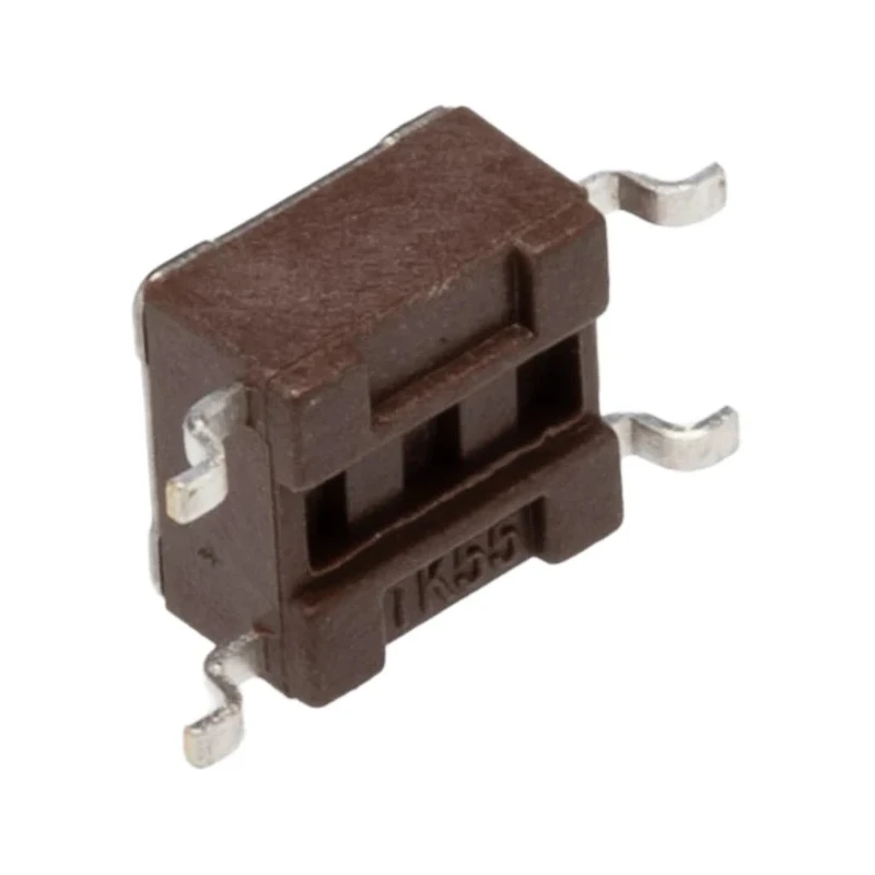 TE Connectivity White 0.7 mm Actuator Surface Mount Momentary Tactile Switch FSM2JSMAATR
