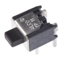 TE Connectivity Miniature Push Button Switch Momentary Operation PCB Mount SPST 20 V dc 1825095-3