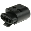 TE Connectivity Junior Power Timer Automotive Connector Female Black Cable 2 Way Crimp Termination 1-967412-2