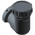 TE Connectivity Black Nylon Cable Clamp 11.51 mm Maximum Bundle Diameter 45.72 mm Length 30.48 mm Width 44.96 mm 1546349-2