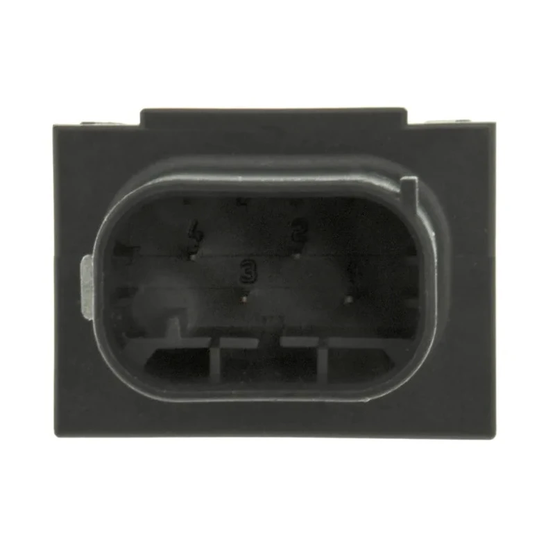 TE Connectivity Micro Quadlok System Automotive Connector Male Black Through Hole 4 Way Solder Termination 1-967657-1