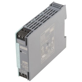 Siemens SITOP PSU100C Switched Mode DIN Rail Power Supply 264V AC/DC Input, 24V DC 600mA Output, 14W PSU100C