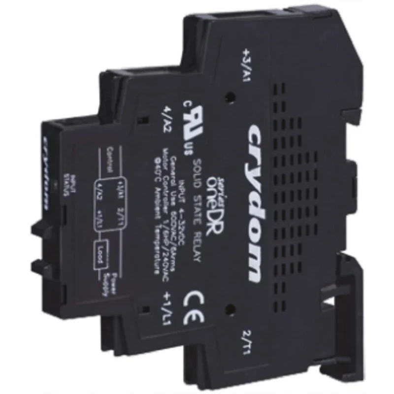 Crydom Solid State Interface Relay 600V AC DIN Rail Screw DR24D06R