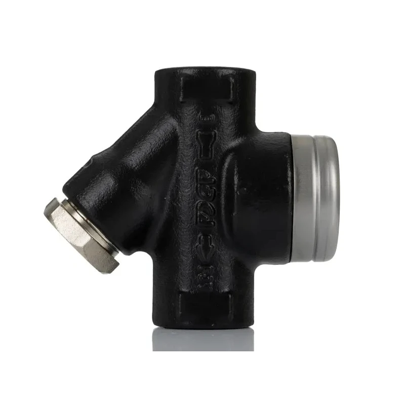 RS PRO Carbon Steel Thermodynamic Steam Trap 3/4 in BSP Female, Horizontal Orientation, 42 Bar Pressure, 300°C 720-9204