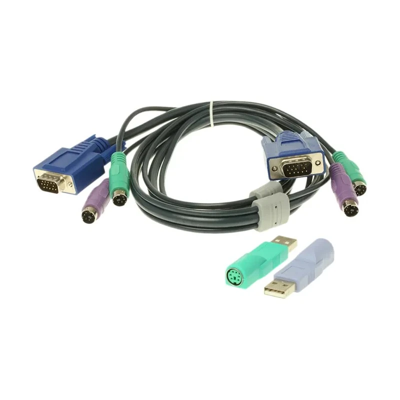 Adder 1 Port 1 Displays PS2 VGA KVM Switch 1600 x 1200 pixel Maximum Resolution AL-IPEPS