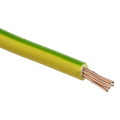 Lapp H07Z-K Series Low Smoke Zero Halogen (LSZH) Yellow, Green 1.5 mm² Hook Up Wire 100 m 4726001