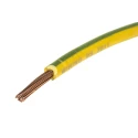 Lapp ÖLFLEX® H07Z-K 90° Series Yellow Green 2.5 mm² Hook Up Wire 100 m LSZH 4726002