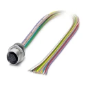 Phoenix Contact Female 17 Way M12 to 17 Way Unterminated Sensor Actuator Cable 500mm 30V 1556294