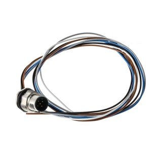 Phoenix Contact Male 5 Way M12 to 5 Way Free Cable End Sensor Actuator Cable 60V 500mm 1419645